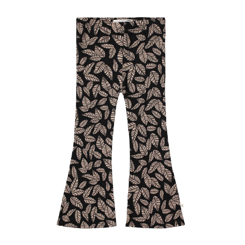 Your Wishes baby broek met biologisch katoen zwart/bruin, Zwart/bruin