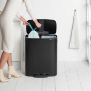 thumbnail: Brabantia Bo Prullenbak - 2 x 30 l - Matt Black