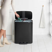 thumbnail: Brabantia Bo Prullenbak - 2 x 30 l - Matt Black