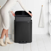 thumbnail: Brabantia Bo Prullenbak - 60 l - Matt Black