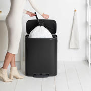 thumbnail: Brabantia Bo Prullenbak - 60 l - Matt Black