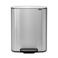 Brabantia pedaalemmer (2x30L) met 2 kunststof binnenemmer