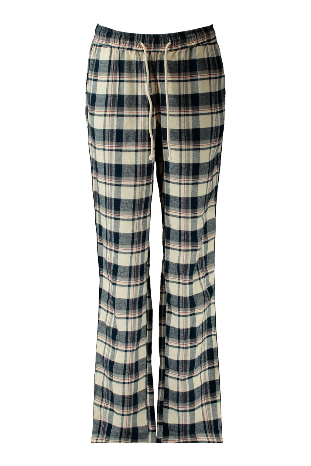 Pyjamabroek Voor Dames,Katoen Dames Geruite