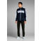 JACK & JONES JEANS INTELLIGENCE tapered fit jeans JJIMIKE JJORIGINAL zwart