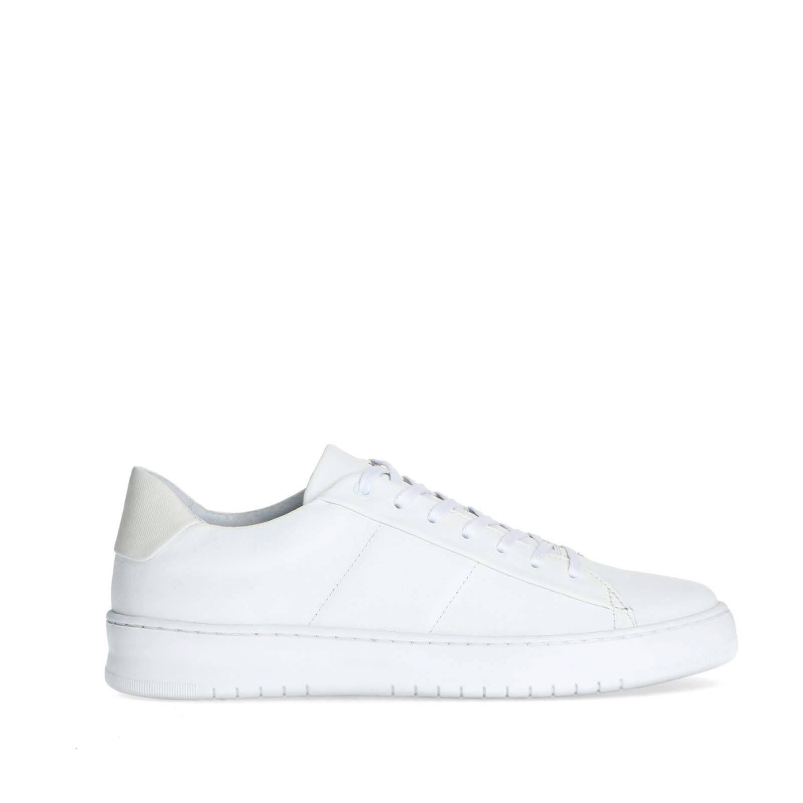 Sacha leren sneakers wit | wehkamp