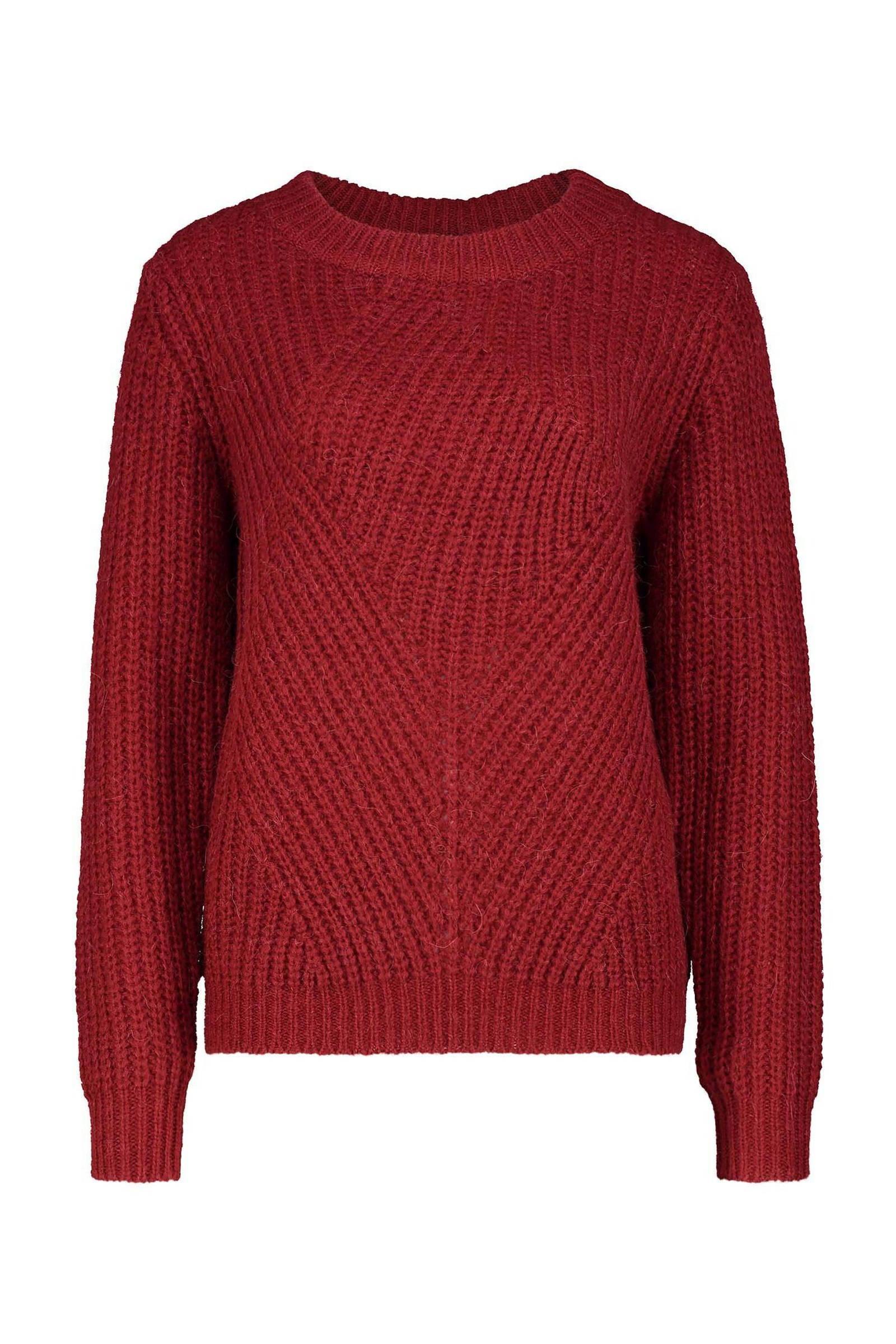 Expresso gebreide trui rood | wehkamp Expresso trui lichtroze | wehkamp