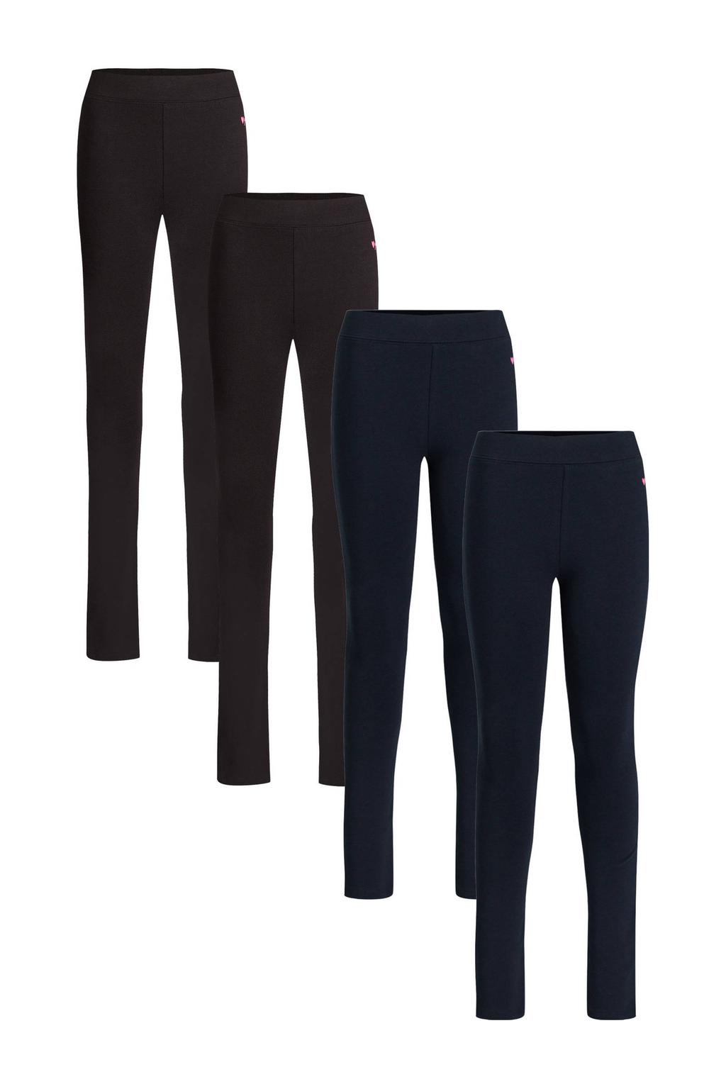 WE Fundamentals legging - donkerblauw/zwart (set van 4)