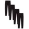 WE Fundamentals legging - zwart (set van 4)