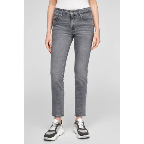 s.Oliver straight fit jeans grijs