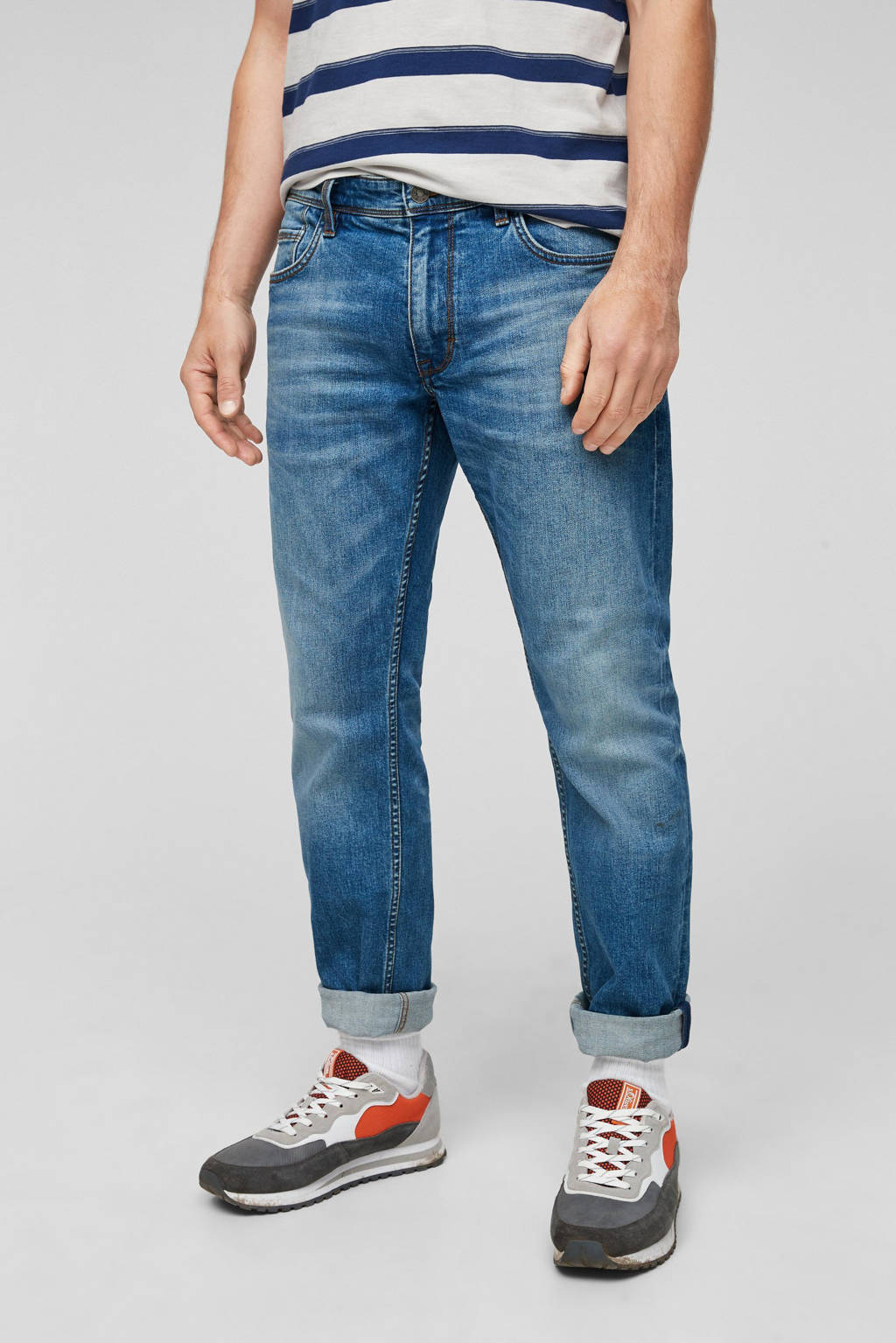 s.Oliver regular fit jeans lichtblauw, Lichtblauw