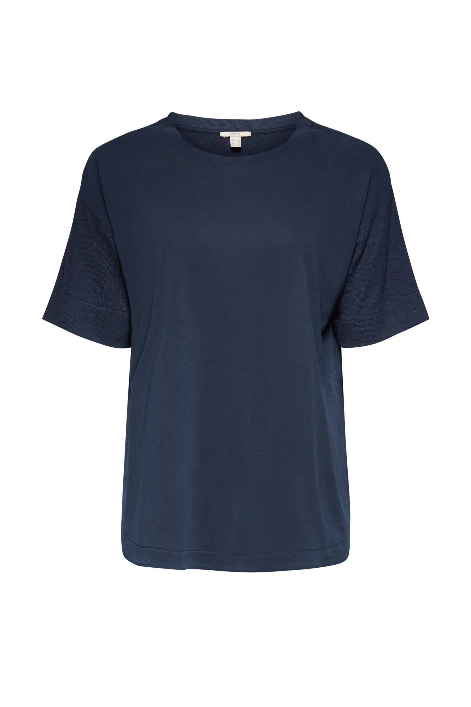 ESPRIT edc Women T shirt donkerblauw online kopen