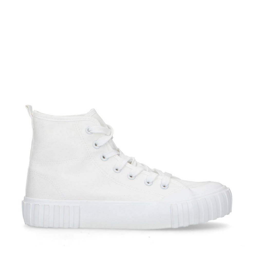Sacha canvas sneakers wit