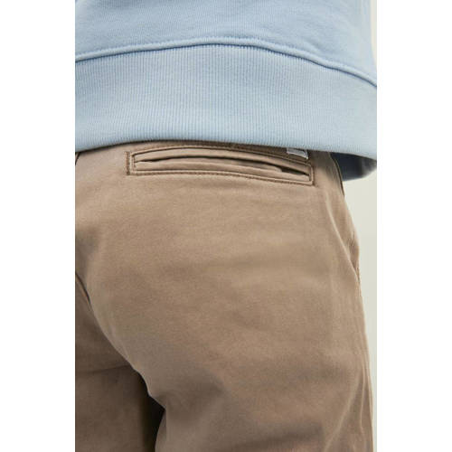JACK & JONES JUNIOR slim fit chino broek JJIMARCO beige afbeelding