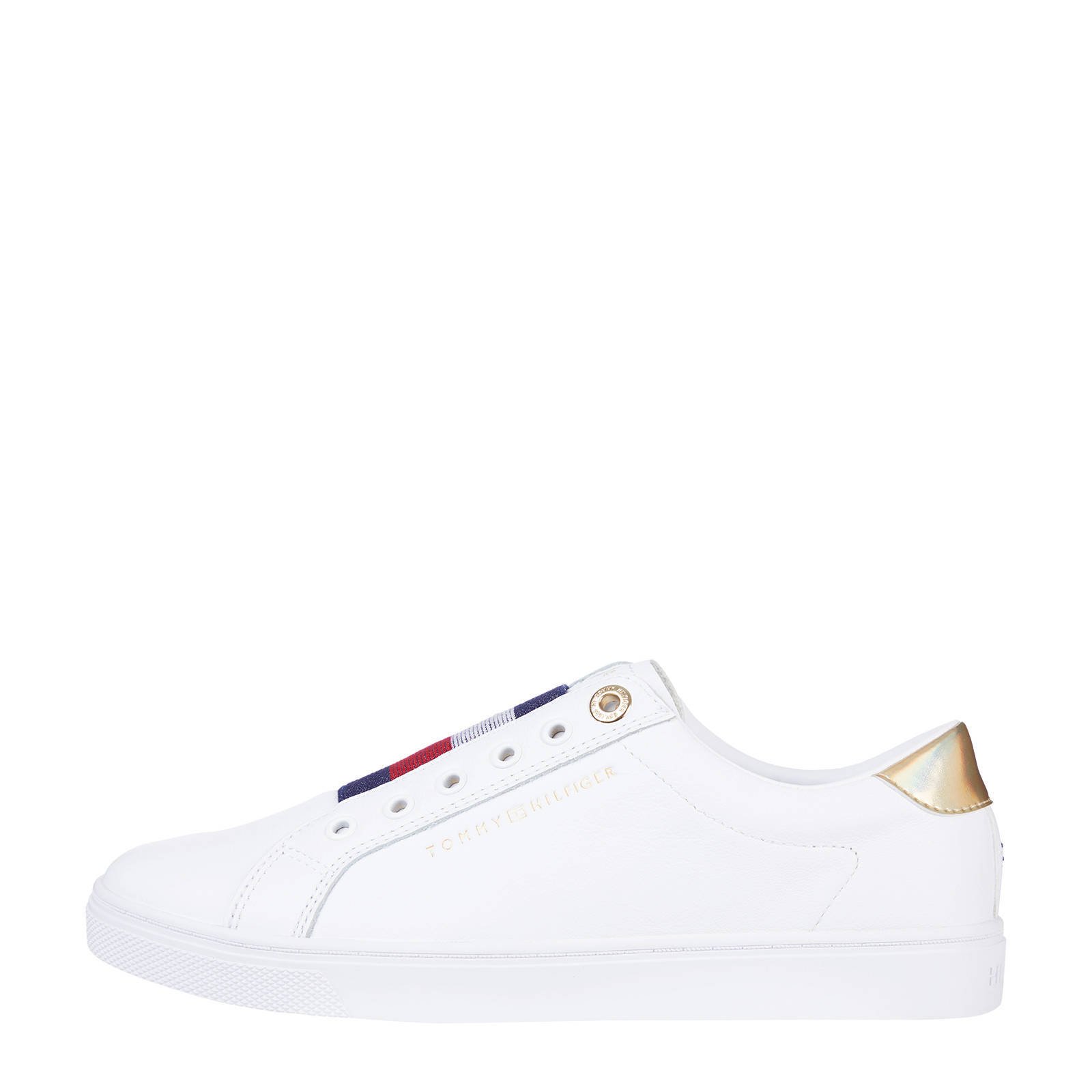 tommy hilfiger th elastic slip on sneaker