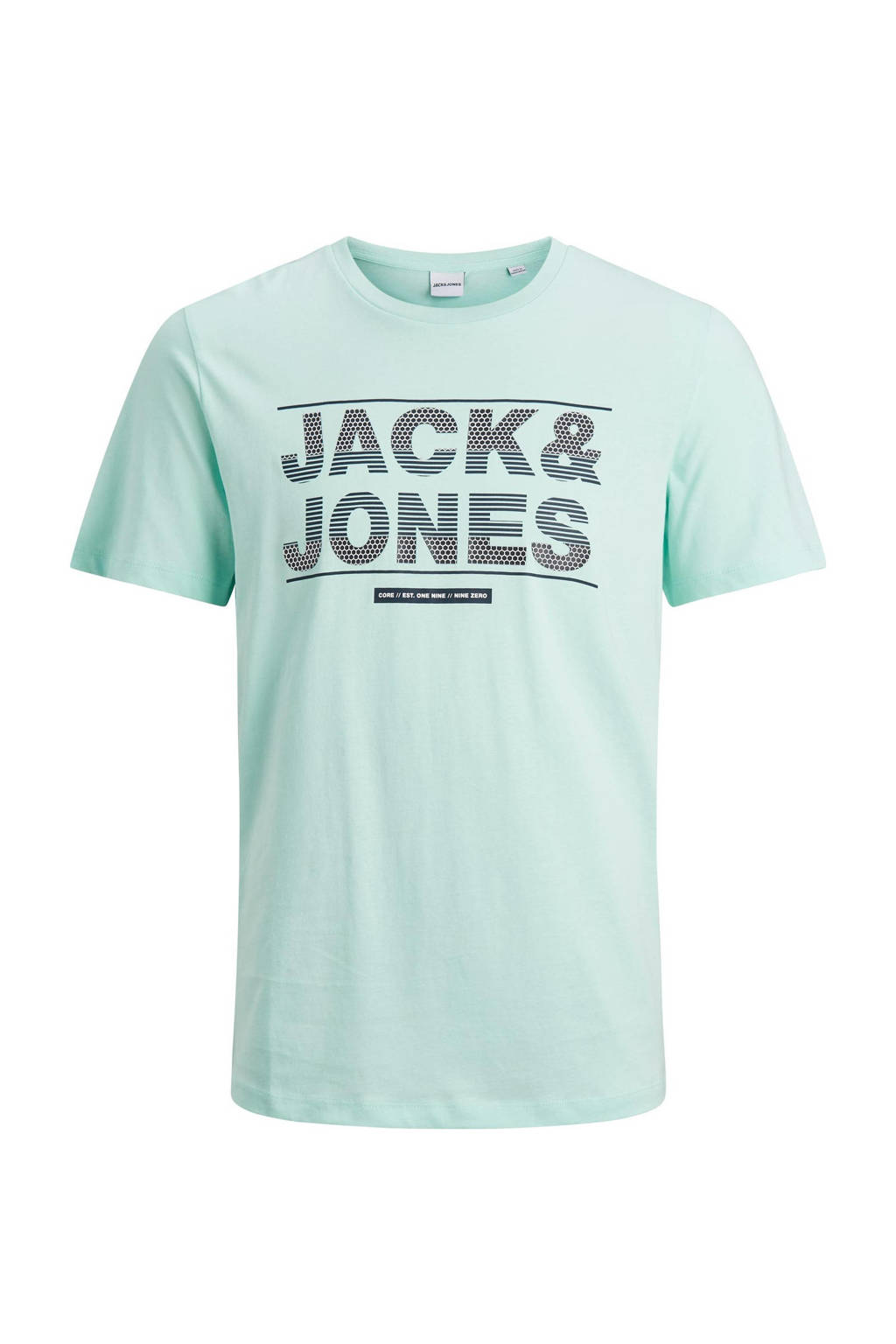 JACK & JONES JUNIOR T-shirt Mount met logo turquoise, Turquoise