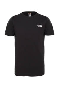 The North Face unisex T-shirt Simple Dome zwart, Zwart