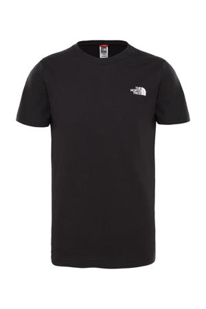 unisex T-shirt Simple Dome zwart