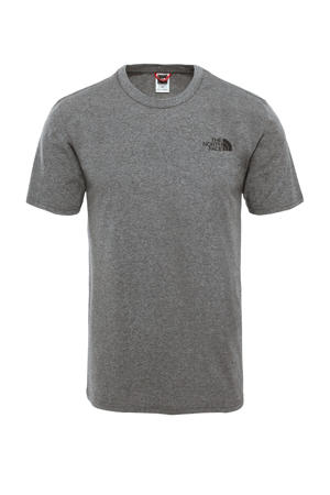 T-shirt Simple Dome grijs