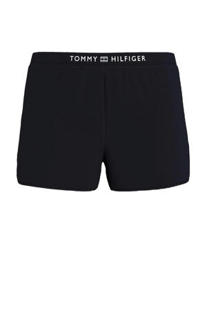 badstof strandshort donkerblauw