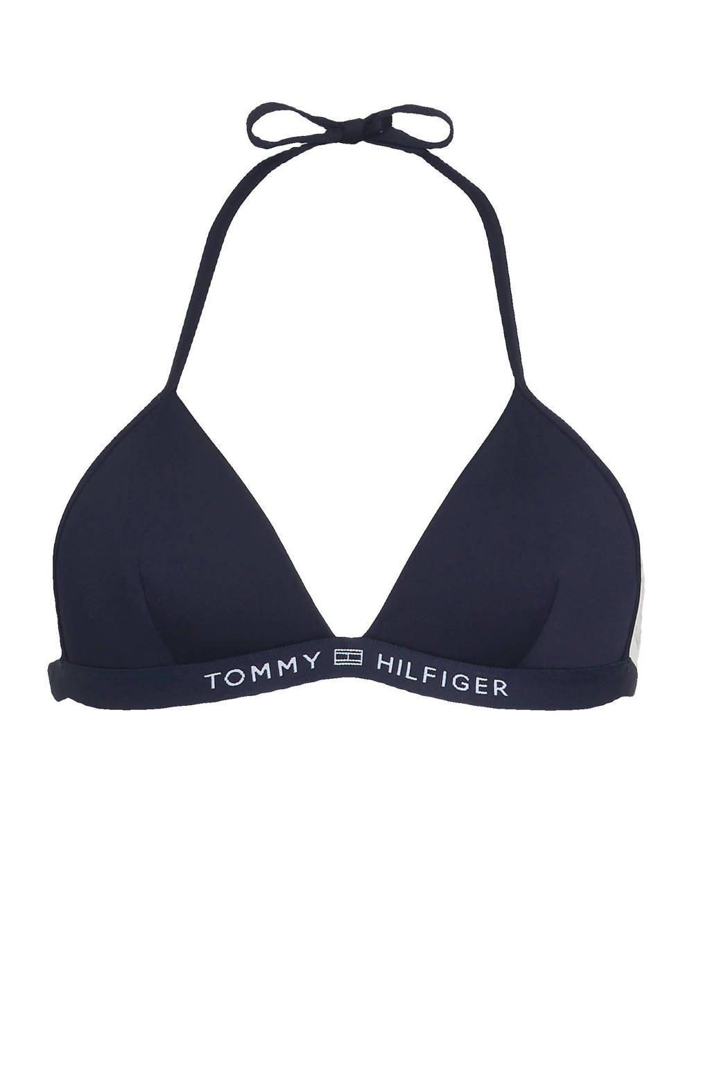 Tommy Hilfiger triangel bikinitop donkerblauw, Donkerblauw