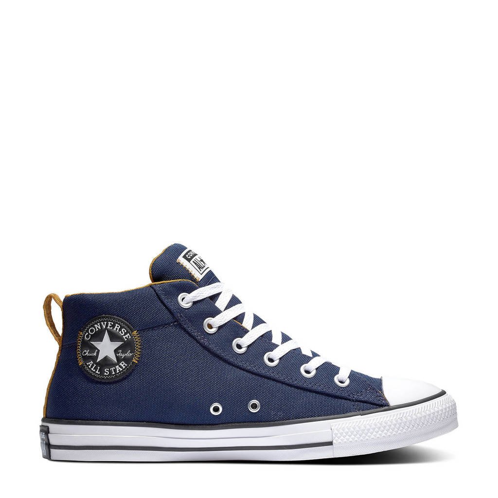 Converse Chuck Taylor All Star sneakers donkerblauw/beige/wit, Donkerblauw/beige/wit