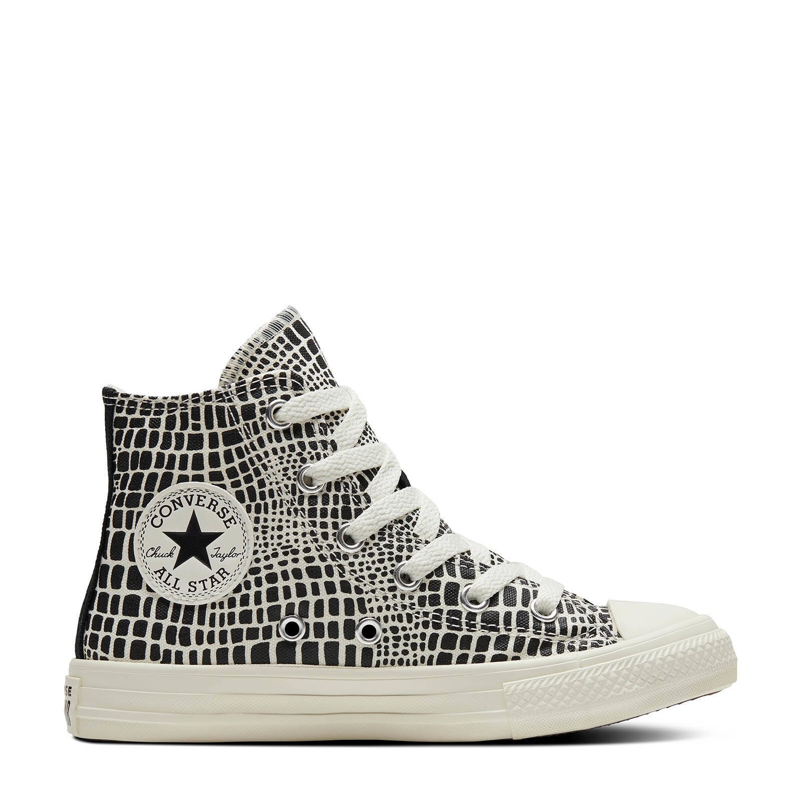 Converse Chuck Taylor All Star Eva Lift HI sneakers zwart/beige online kopen