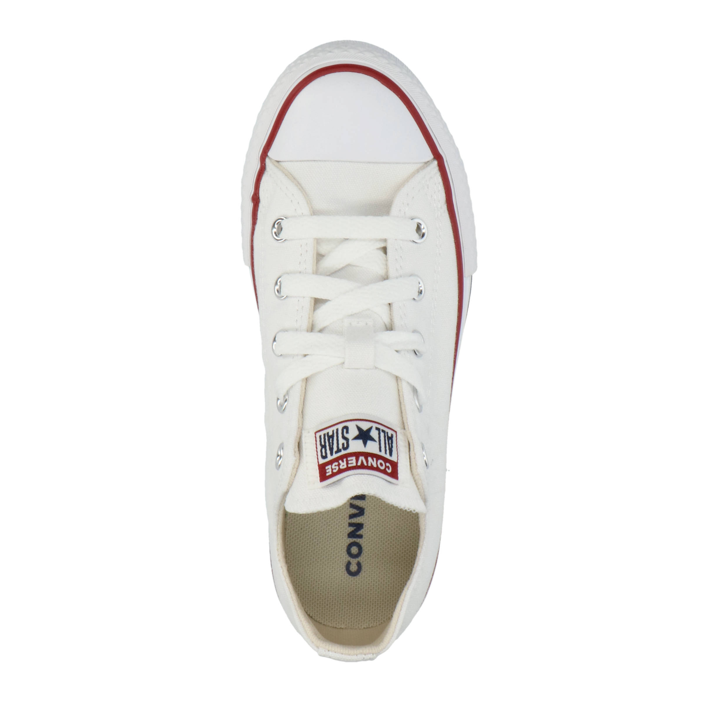 Converse Chuck Taylor All Star Eva sneakers wit/donkerrood/donkerblauw |  wehkamp