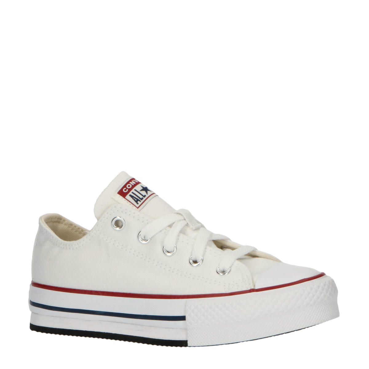 Betreffende Malawi Of Converse Chuck Taylor All Star Eva sneakers wit/donkerrood/donkerblauw |  wehkamp