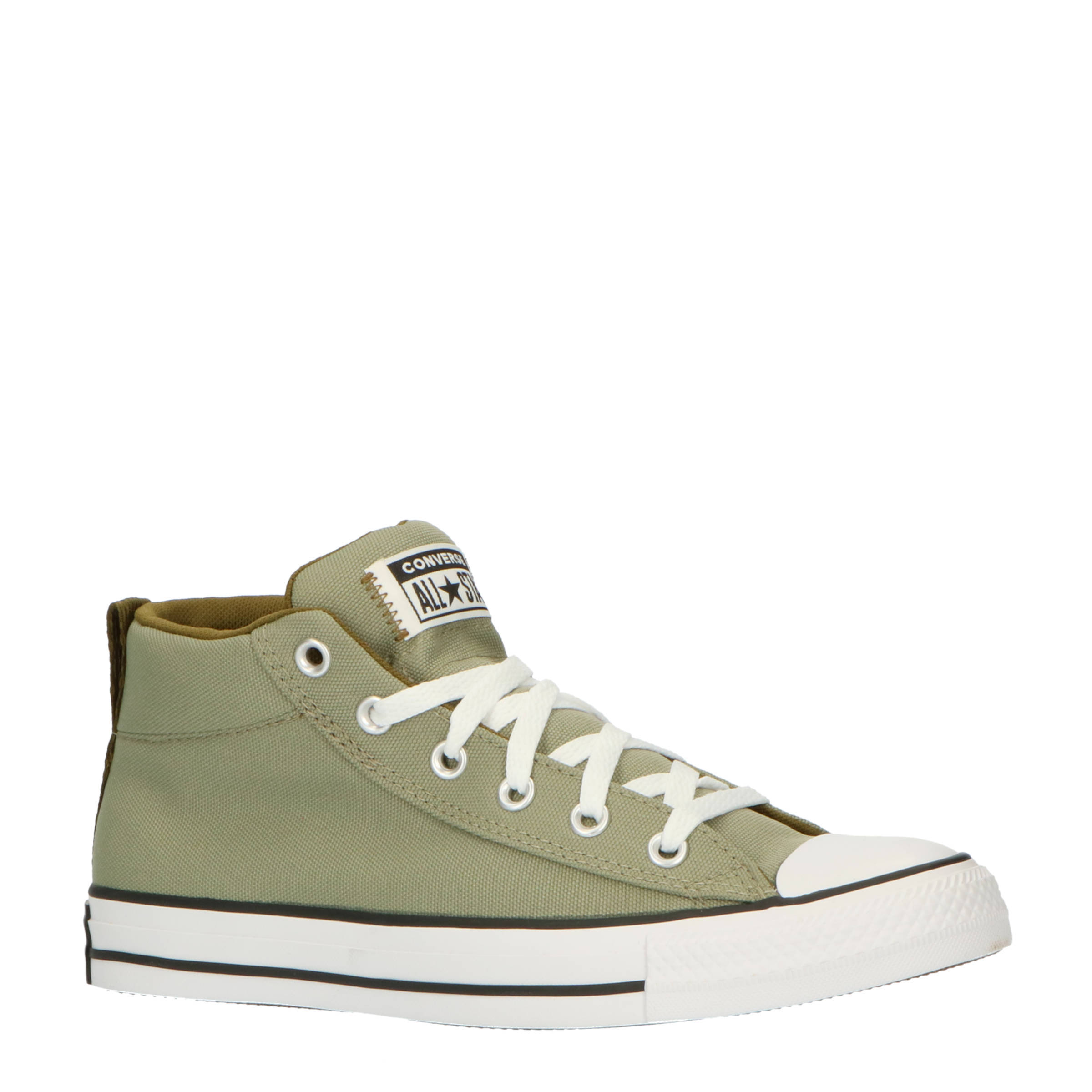 Converse Chuck Taylor All Star Street sneakers kaki/donkergroen | wehkamp