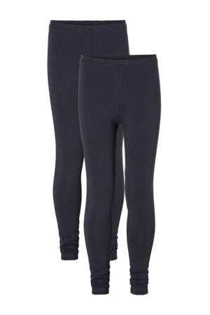 legging - donkerblauw (set van 2)