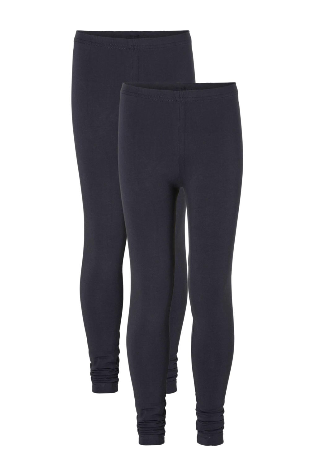 whkmp's own legging - donkerblauw (set van 2)