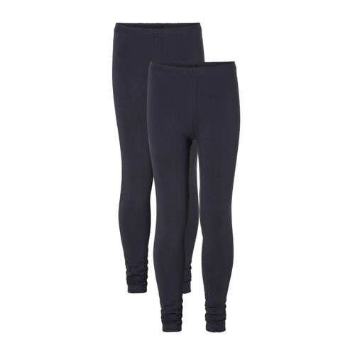 whkmp's own legging - set van 2 donkerblauw afbeelding