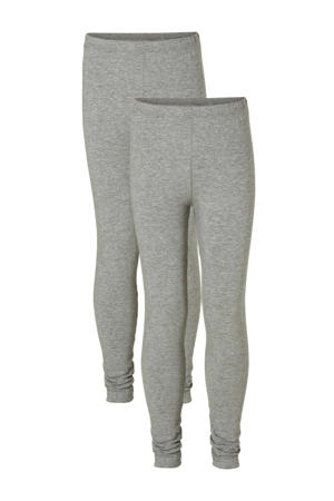 legging - grijs melange (set van 2)