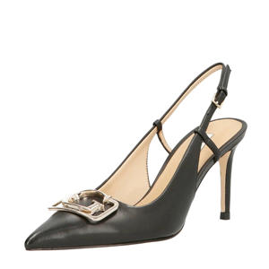 Aleny leren slingback pumps zwart
