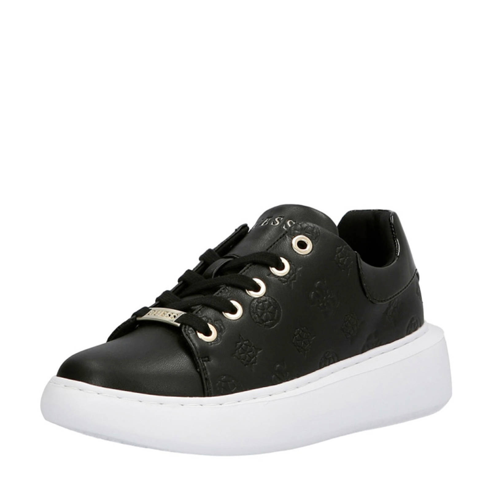 GUESS Bradly sneakers zwart | wehkamp