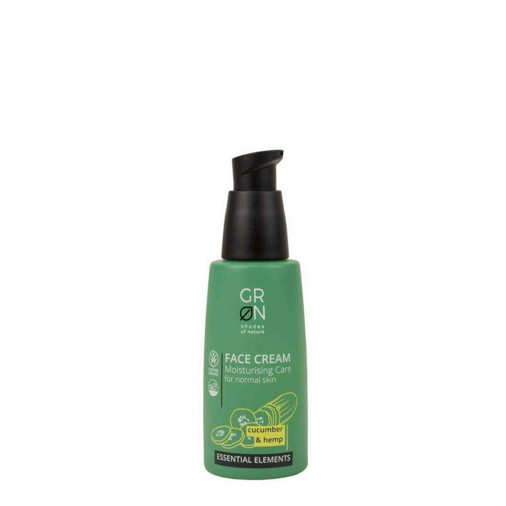GRN Essential Elements Cucumber & Hemp dagcrème