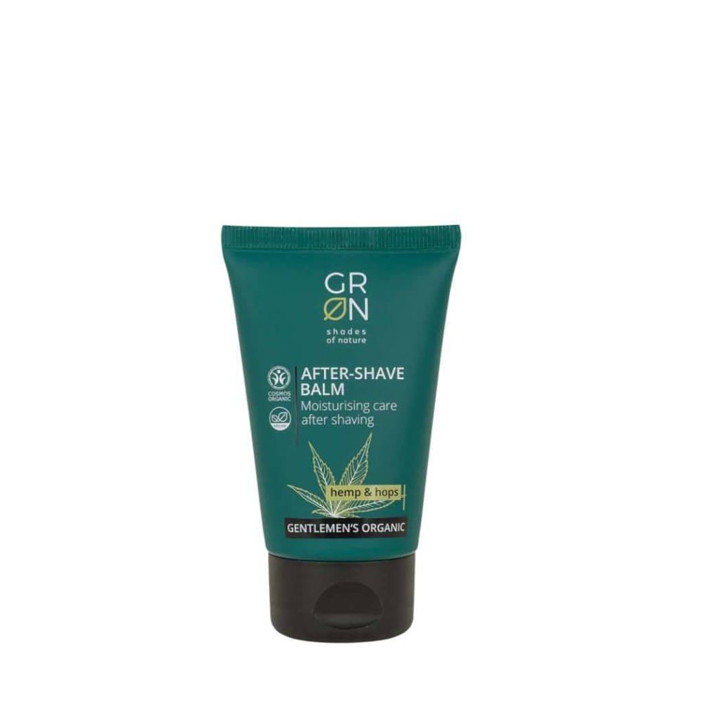 GRN GRN Gentlemen's Organic Hennep & Hop aftershave balsem - 50 ml