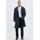 Selected gestreept regular fit overhemd SLHREGRICK-OX met katoen lichtblauw/wit
