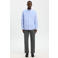 Selected regular fit overhemd SLHREGRICK-OX met katoen lichtblauw