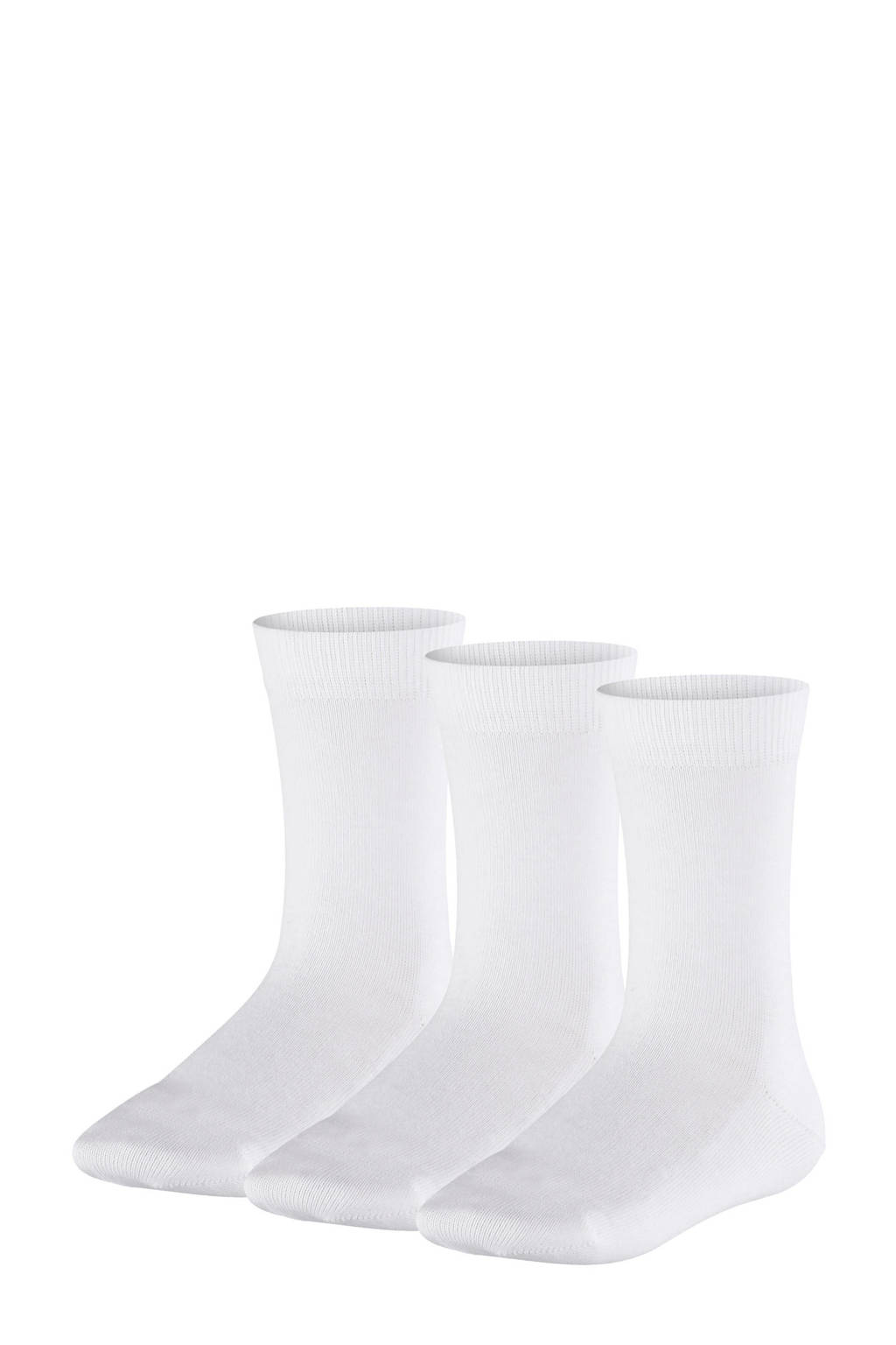 FALKE Family sokken - set van 3 wit, Wit