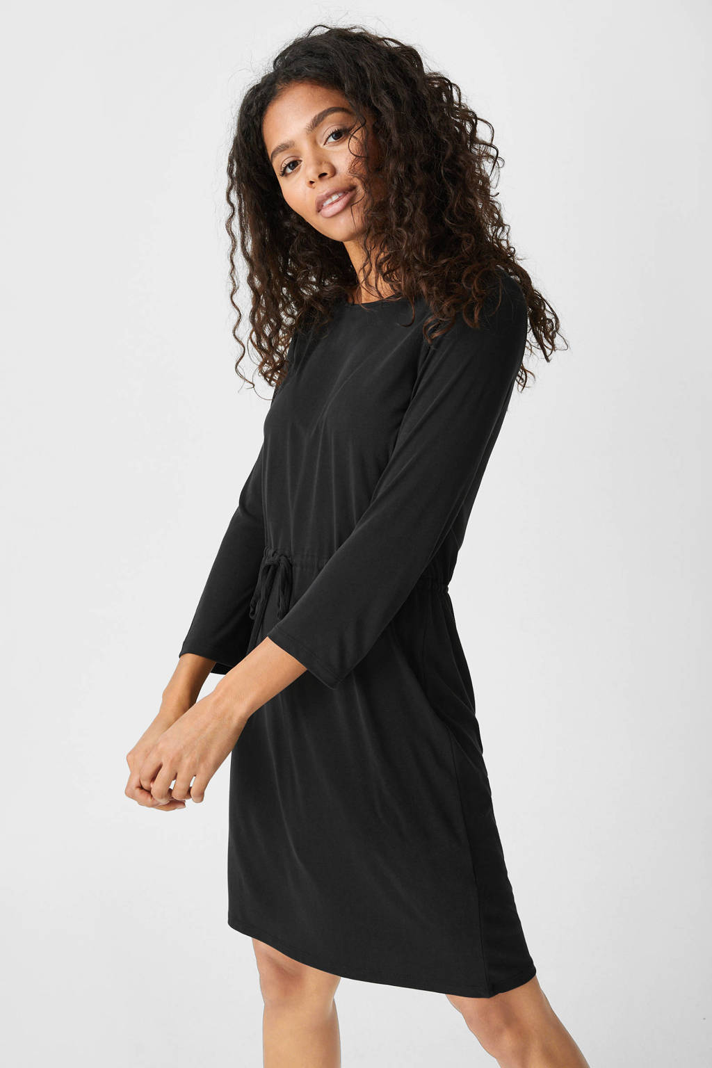 betekenis Absoluut leg uit C&A Yessica jurk zwart | wehkamp