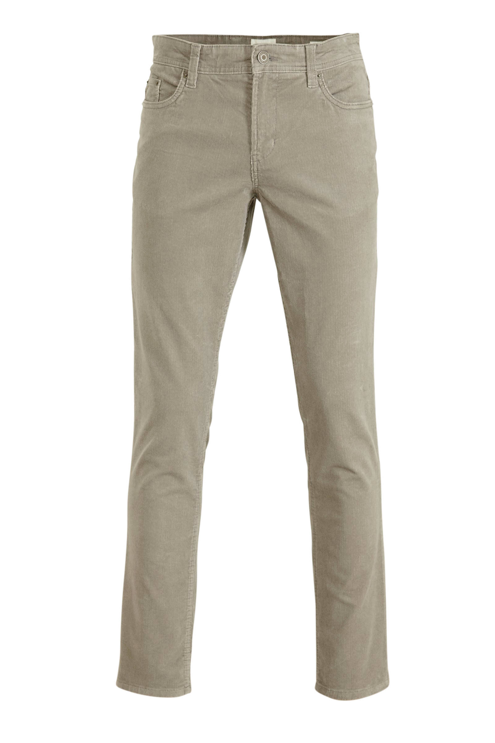 C\u0026A Canda corduroy regular fit broek beige | wehkamp