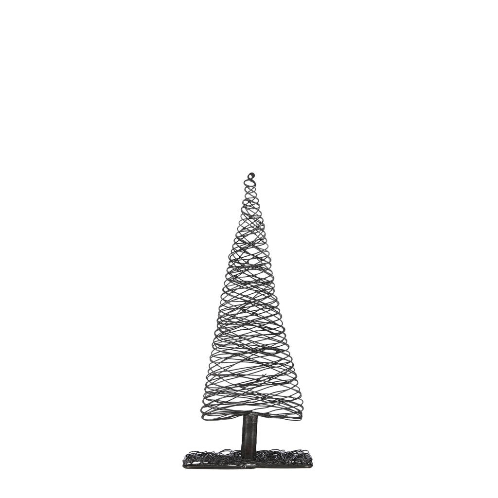 House of Seasons kerstdecoratie kerstboom, Zwart