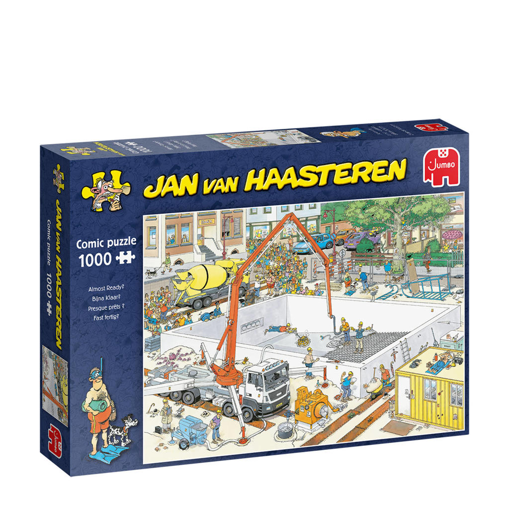Jan van Haasteren Bijna klaar?  legpuzzel 1000 stukjes