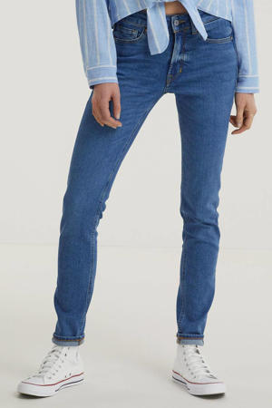 high waist skinny jeans JUNO HIGH met biologisch katoen 4069 eco veggie worn