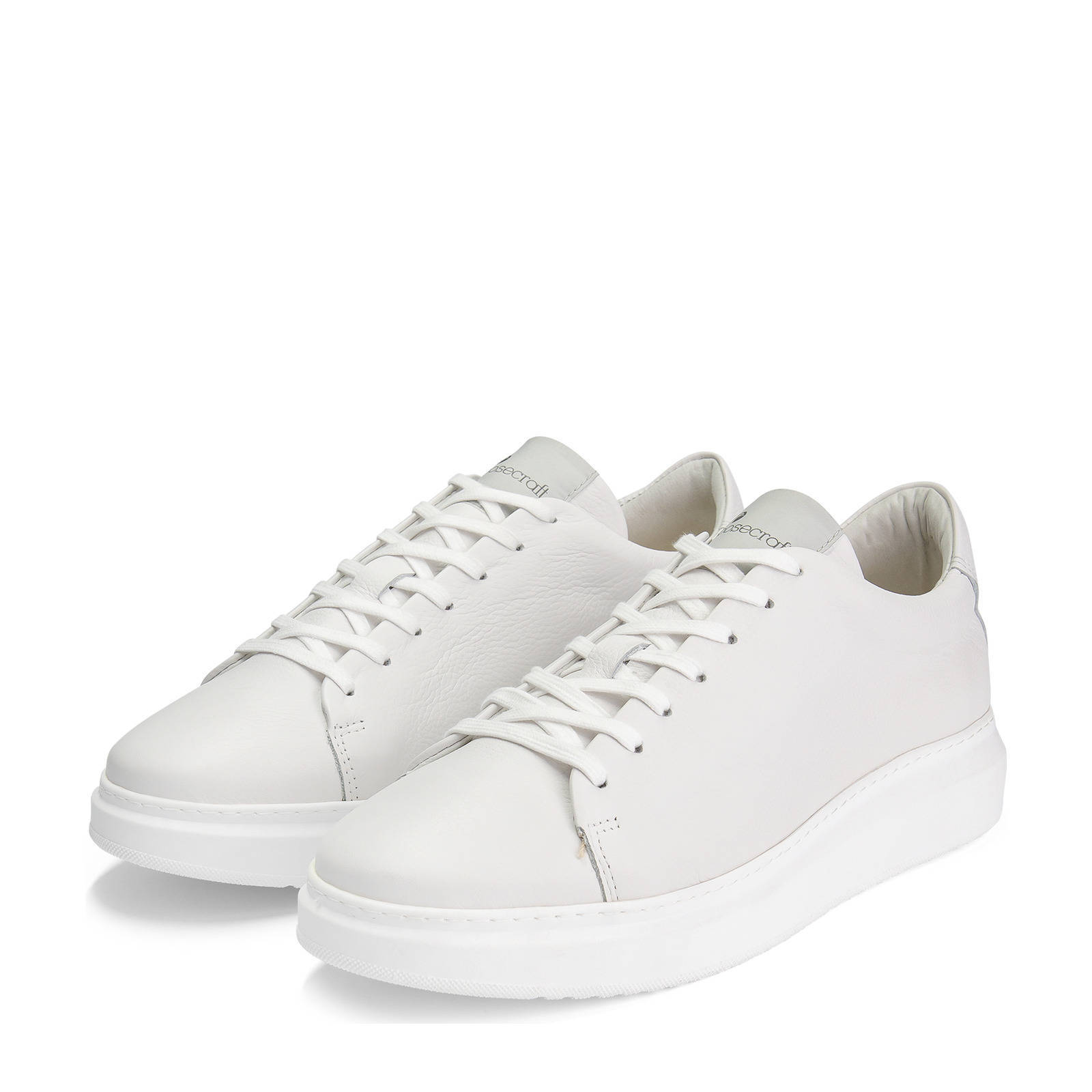 Goosecraft Julian leren sneakers wit | wehkamp