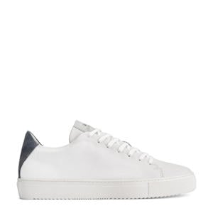 Jason leren sneakers wit/grijs