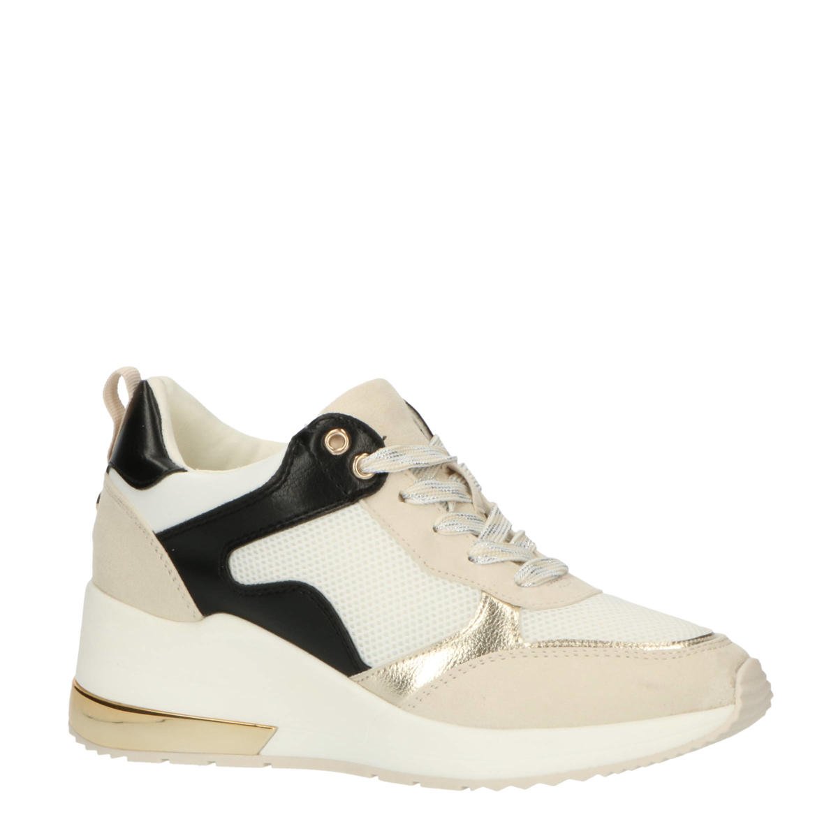 La Strada sneakers wit/goud kopen? Morgen in huis wehkamp