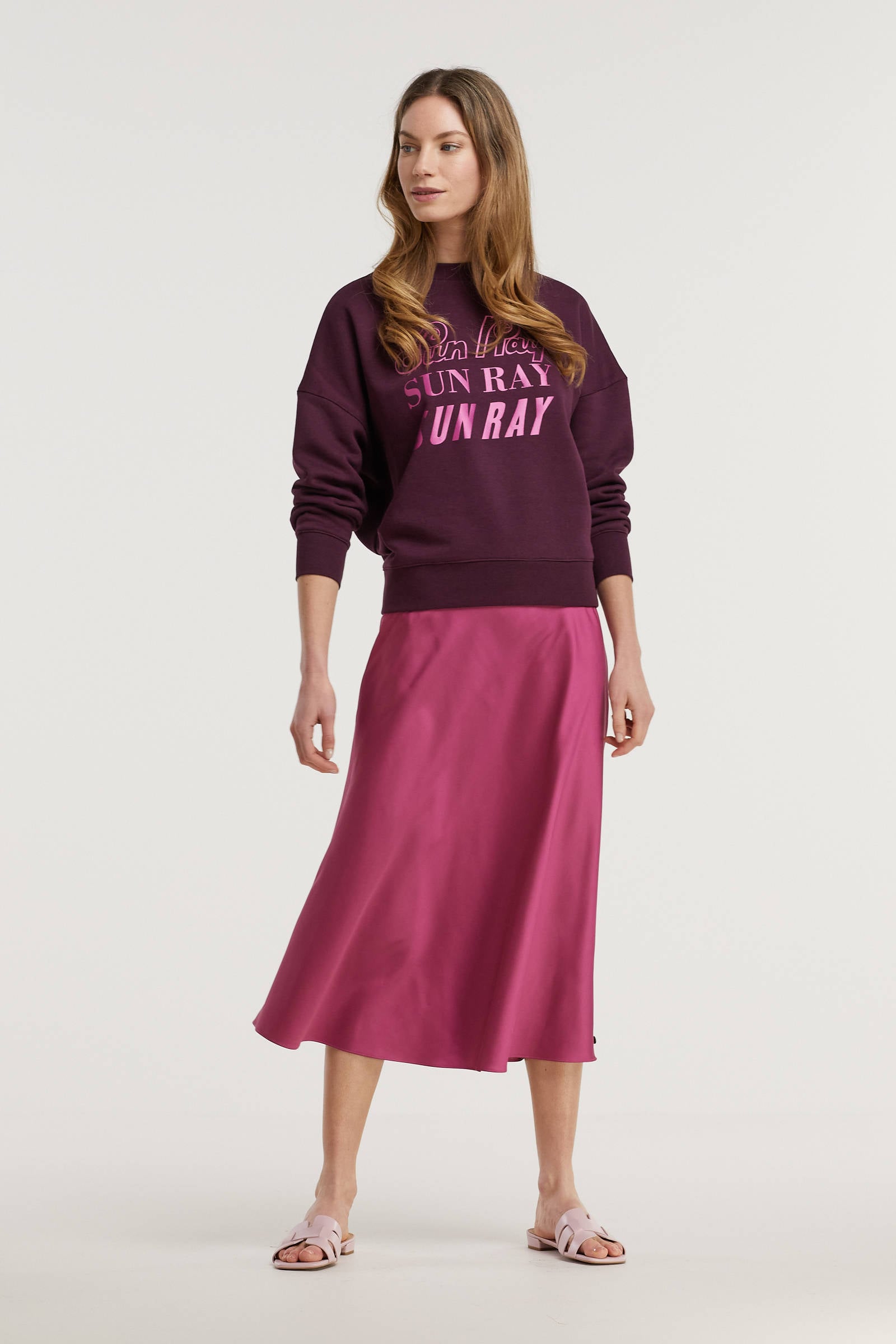 BiBi Lou Slippers Dames (Roze) 761z10vk - Novi Fashion