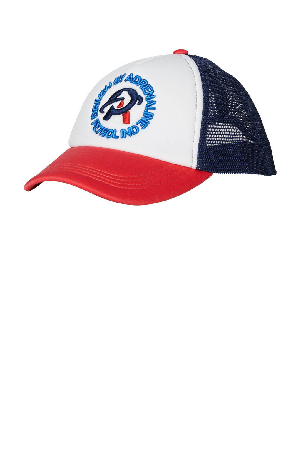 Petrol Industries pet wit/rood/donkerblauw, Rood/wit/blauw